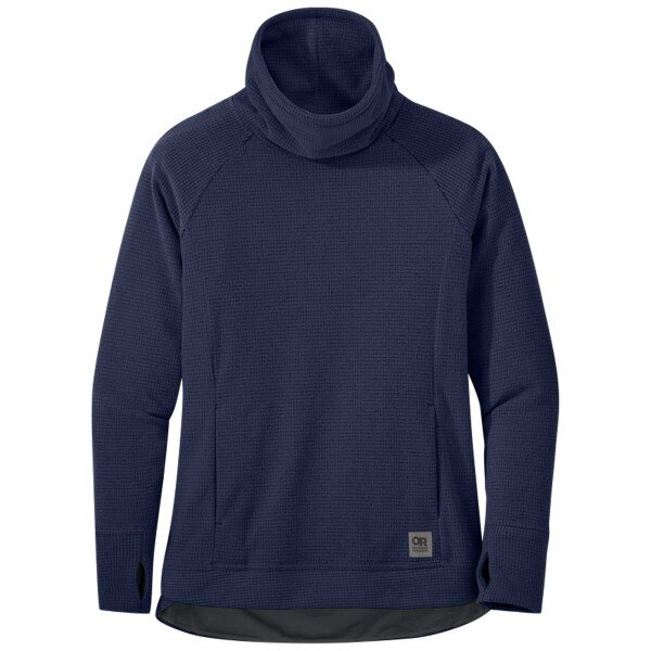 Outdoor Research Trail Mix Cowl Pullover Women's in Naval Blue
